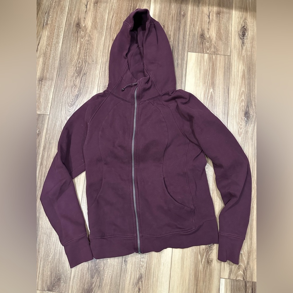 lululemon athletica Full-Zip Hoodie in Deep Plum